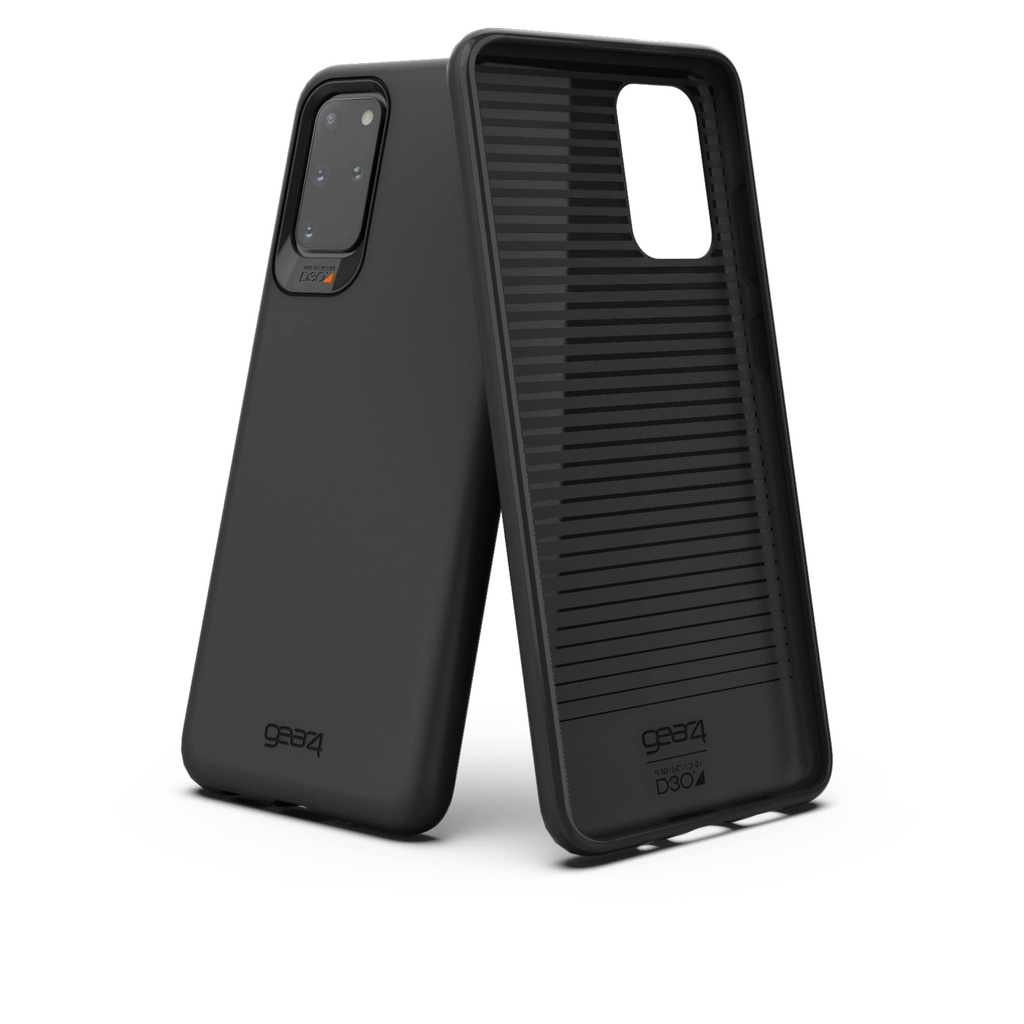 Gear4 Zagg Holborn Designed For Samsung Galaxy S20+ Case, Advanced Impact Protection By D3o - Black