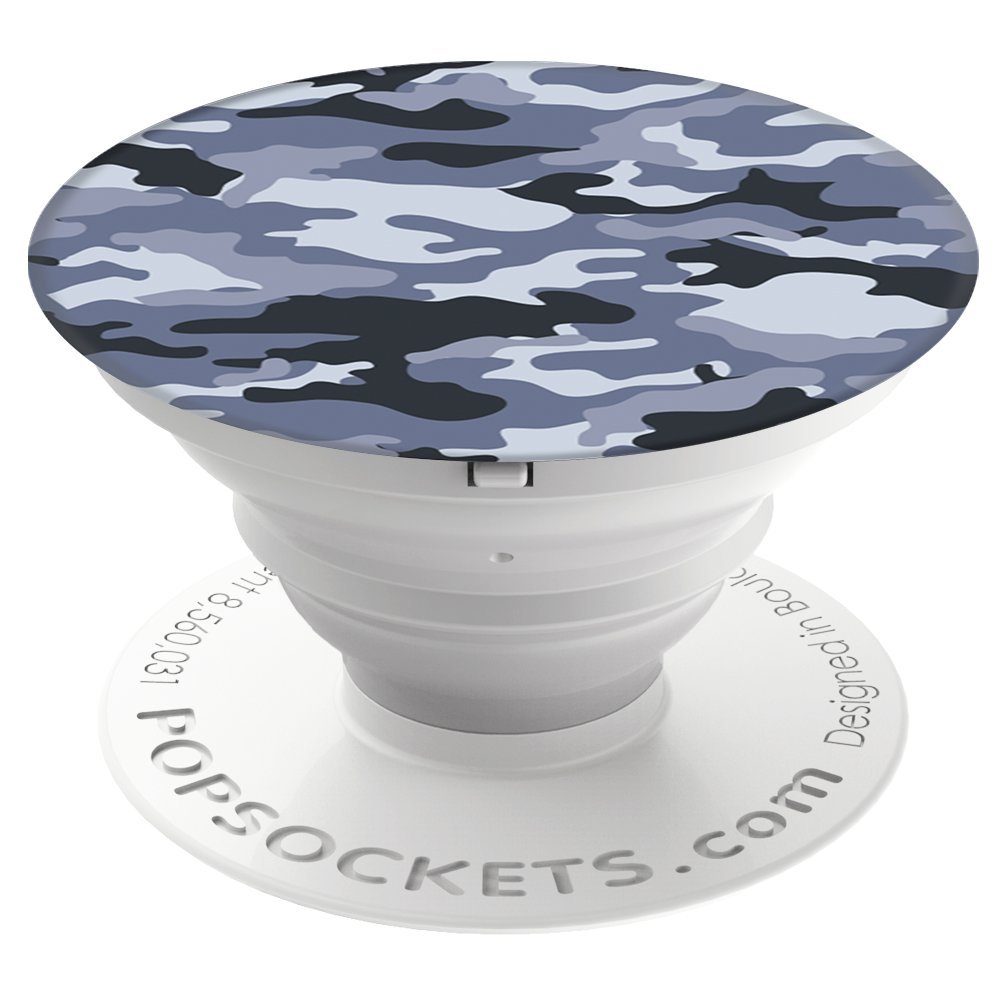 Popsockets: Collapsible Grip & Stand For Phones And Tablets - Gray Camo