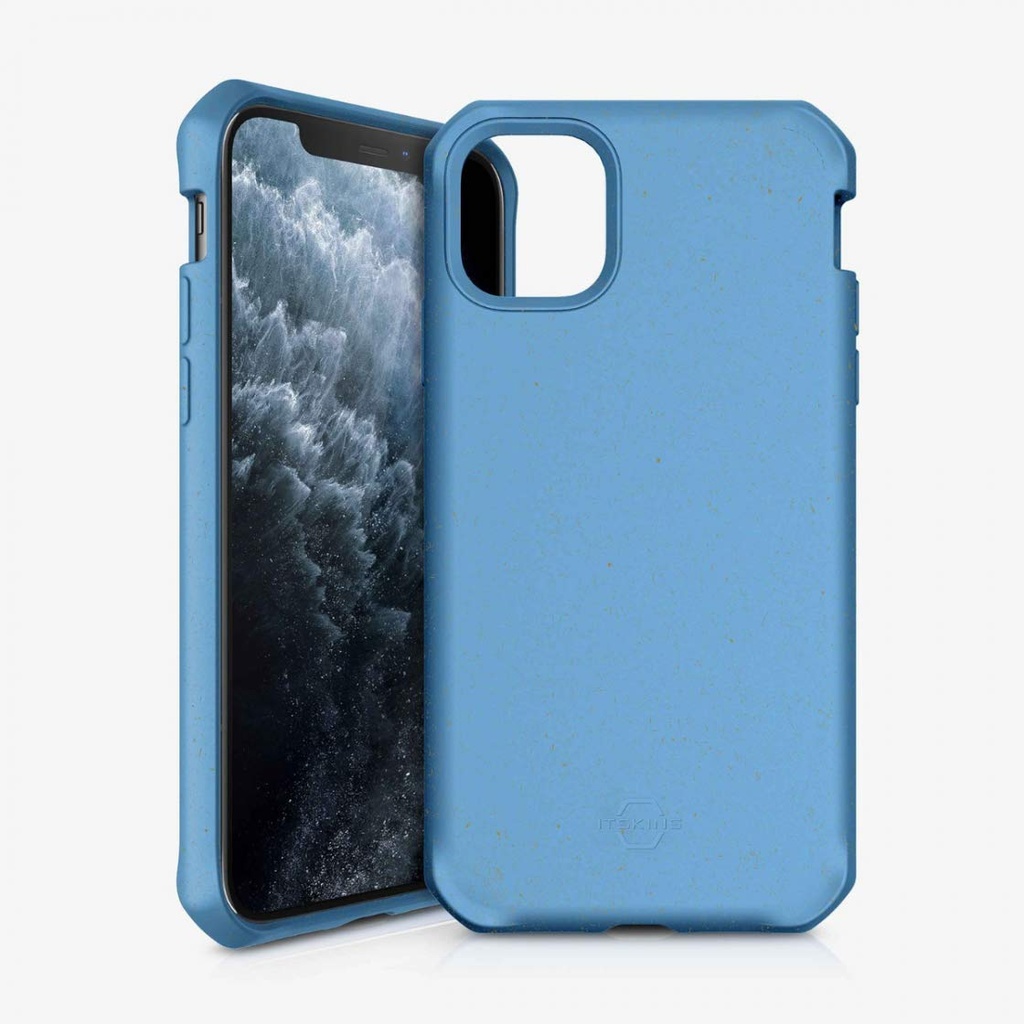 Itskins Feroniabio Terra Protective Phone Case For Iphone 11 Pro - Blue