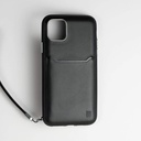 Bodyguardz Accent Wallet Case (For Iphone 11 Pro) Impact-Absorbing Technology (Black)