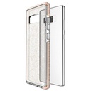 Prodigee [Super Star] For Samsung Galaxy Note 8 Cover 6.3" Super Slim & Protective Case, Gold Clear Transparent Dual Material Bumper 2 Meter Military Grade Certified Drop Shock Test