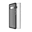 Prodigee [Safetee] For Samsung Galaxy Note 8 Cover 6.3" Protective Case, Smoke Gray Grey Black Clear Transparent 2 Meter Military Grade Certified Drop Shock Test