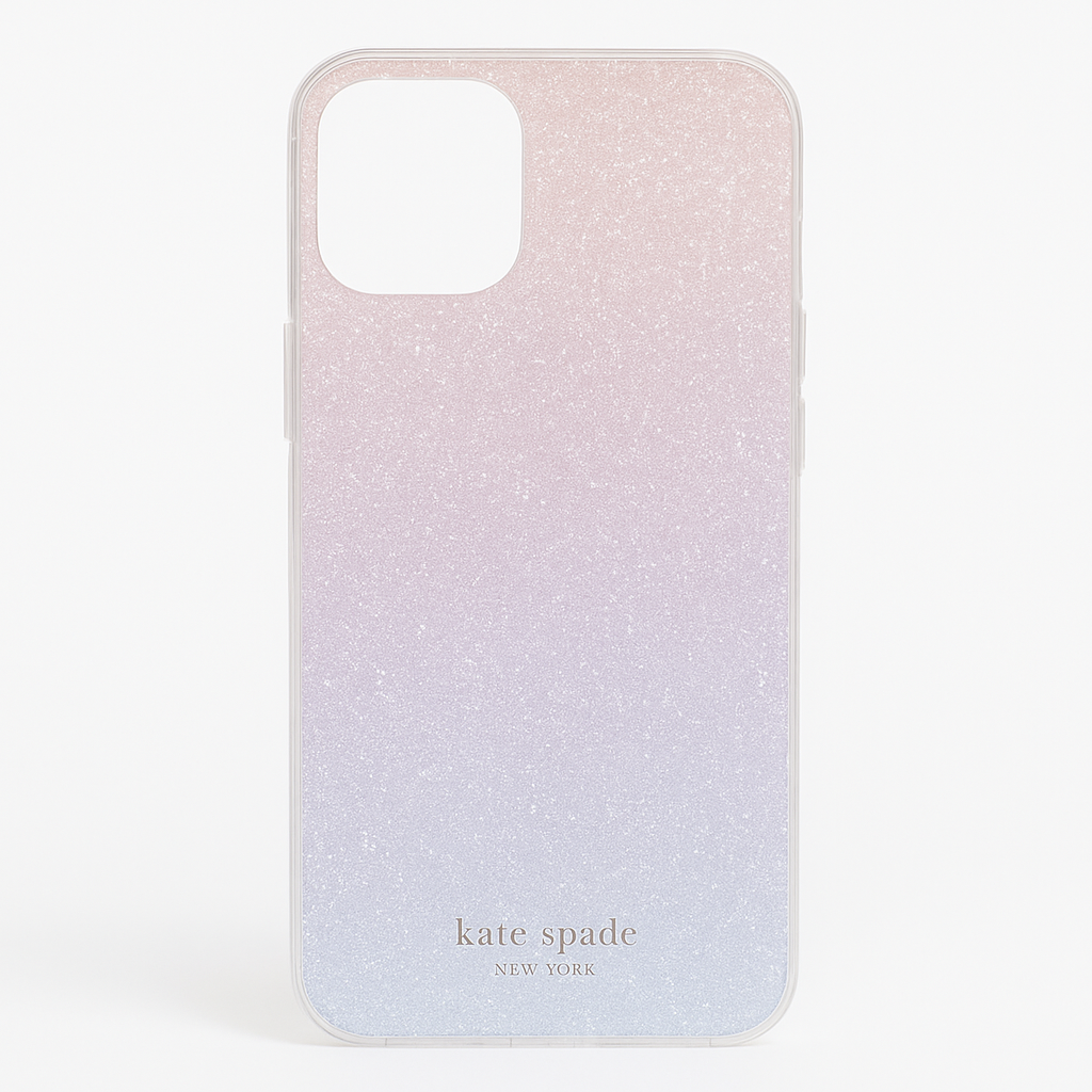 Kate Spade Hardshell Phone Case For Iphone 12 Pro Max Glitter Ombre Pink Blue See Original Listing