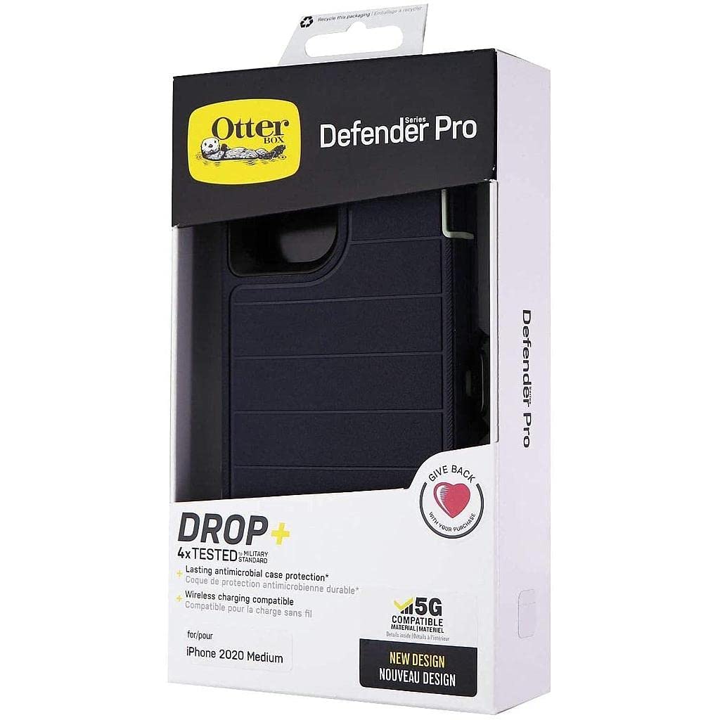 Otterbox 77-85473 Defender Series Pro Black Rugged Case For Iphone 13