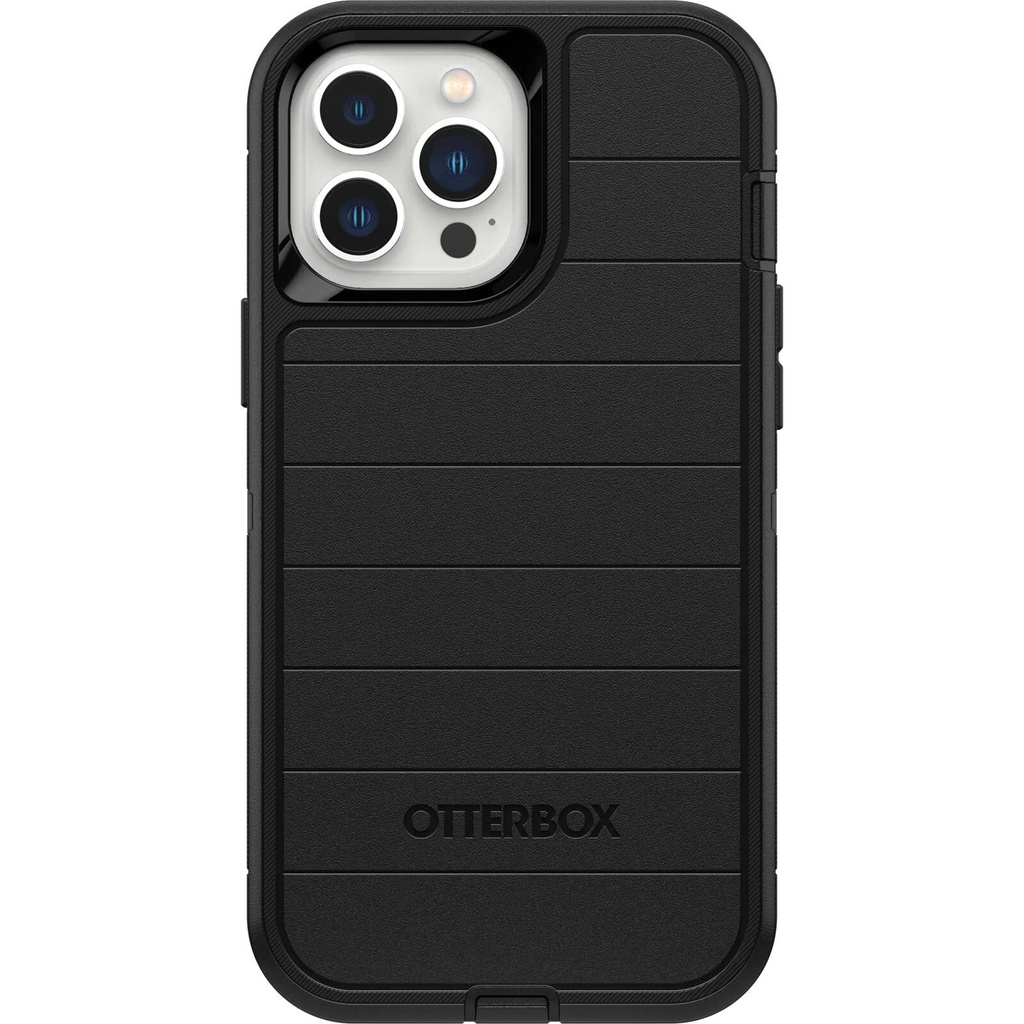 Otterbox Defender Series Screenless Edition Case For Iphone 13 Pro Max & Iphone 12 Pro Max (Only) - Case Only - Microbial Defense Protection - Non-Retail Packaging - Black