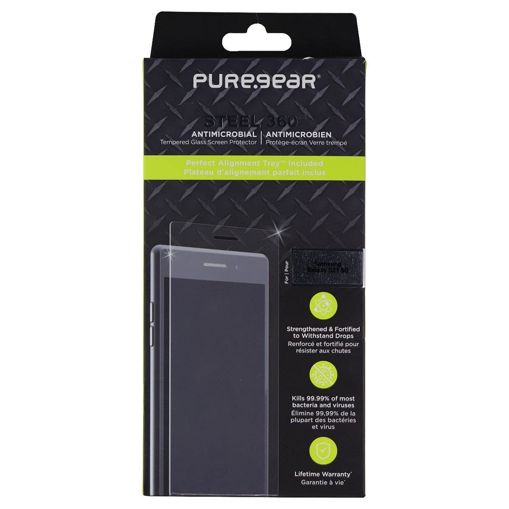 Puregear Steel 360 Series Tempered Glass For Samsung Galaxy S21 5g - Clear