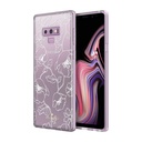 Kate Spade New York Protective Hardshell Case For Samsung Galaxy Note9 - Blossom Pink/Gold With Gems