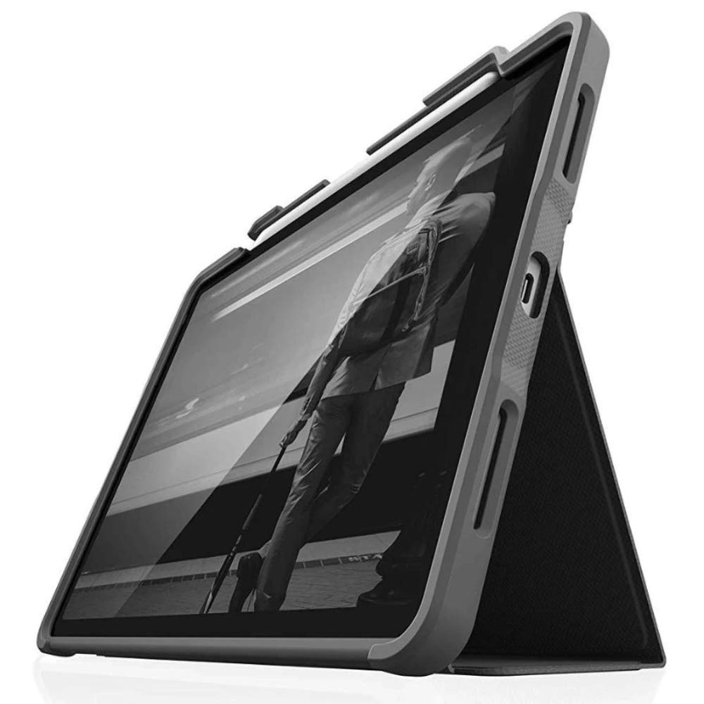 Stm Dux Plus 11 Inch Folio Case For Tablet (Folio, Apple, Ipad Pro 11 Inch, 11 Inch, 570 G, Black)
