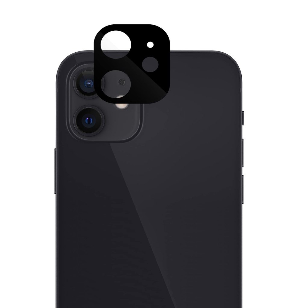 Fortress Tempered Glass Camera Lens Protector And Cover For Iphone 12 Mini (Not 12/Pro/Pro Max) With Drop And Scratch Protection, Anti-Fingerprint, Easy Install And High Clarity [Case-Friendly]