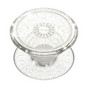 Popsockets Adhesive Phone Grip, Holder, Phone Stand, Glitter - Clear Glitter Silver