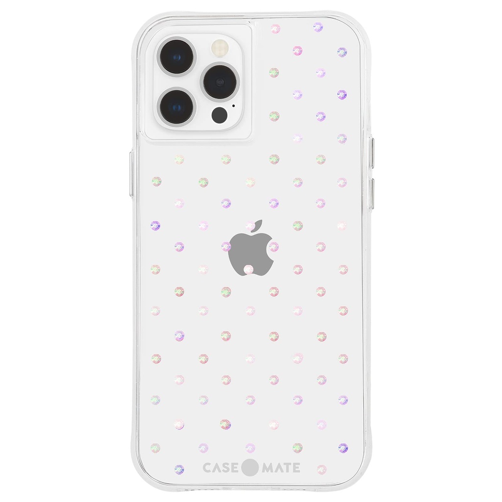 Case-Mate - Iridescent Gems - Case For Iphone 12 Pro Max (5g) - 10 Ft Drop Protection - 6.7 Inch - Iridescent Gems