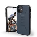 Urban Armor Gear Uag Designed For Iphone 12 Mini Case [5.4-Inch Screen] Sleek Ultra-Thin Shock-Absorbent Civilian Protective Cover, Black