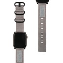 Urban Armor Gear Uag Compatible Apple Watch Band 42/41/40mm Iwatch Series 11/10/9/8/7/6/5/4/Se3/Se2/Se, High Strength Nylon Weave Replacement Strap, Metropolis Grey