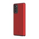 Incipio Dualpro Case Compatible With Samsung Galaxy Note20 - Iridescent Red/Black