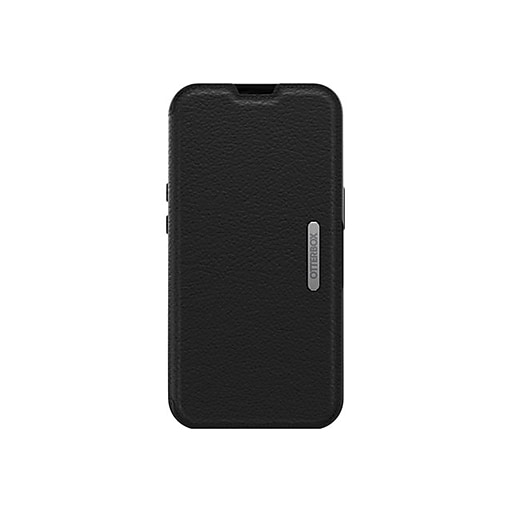 Otterbox Iphone 13 Pro (Only) Strada Series Case - Shadow, Card Holder, Genuine Leather, Pocket-Friendly, Folio Case