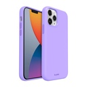 Laut - Huex Pastels Case Compatible With Iphone 12 Mini | Silky Smooth| 13ft./4m Impact Protection| Pastel Colors Design • Violet