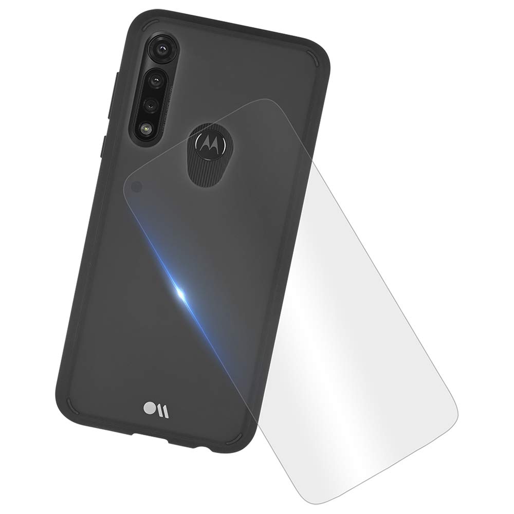 Case-Mate - Case For Motorola Moto G8 Power - Protection Pack - Tough Smoke Case & Screen Protector (Cm042972)