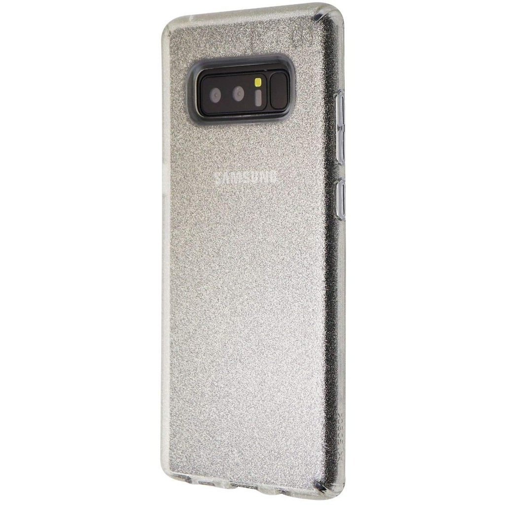 Speck Products Presidio Clear + Glitter Cell Phone Case For Samsung Galaxy Note8 - Clear With Gold Glitter/Clear Presidio Clear + Glitter