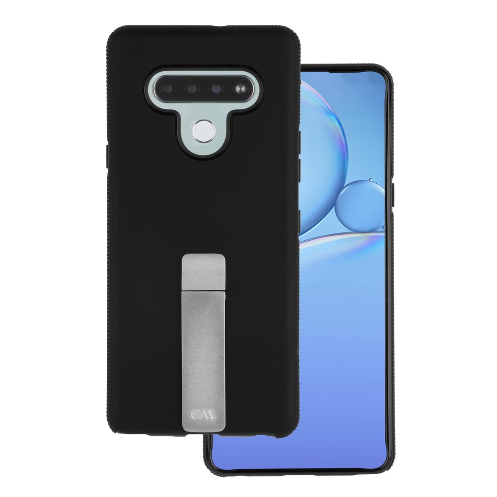 Case-Mate - Lg Stylo 6 Case With Kickstand- Tough Stand - Black
