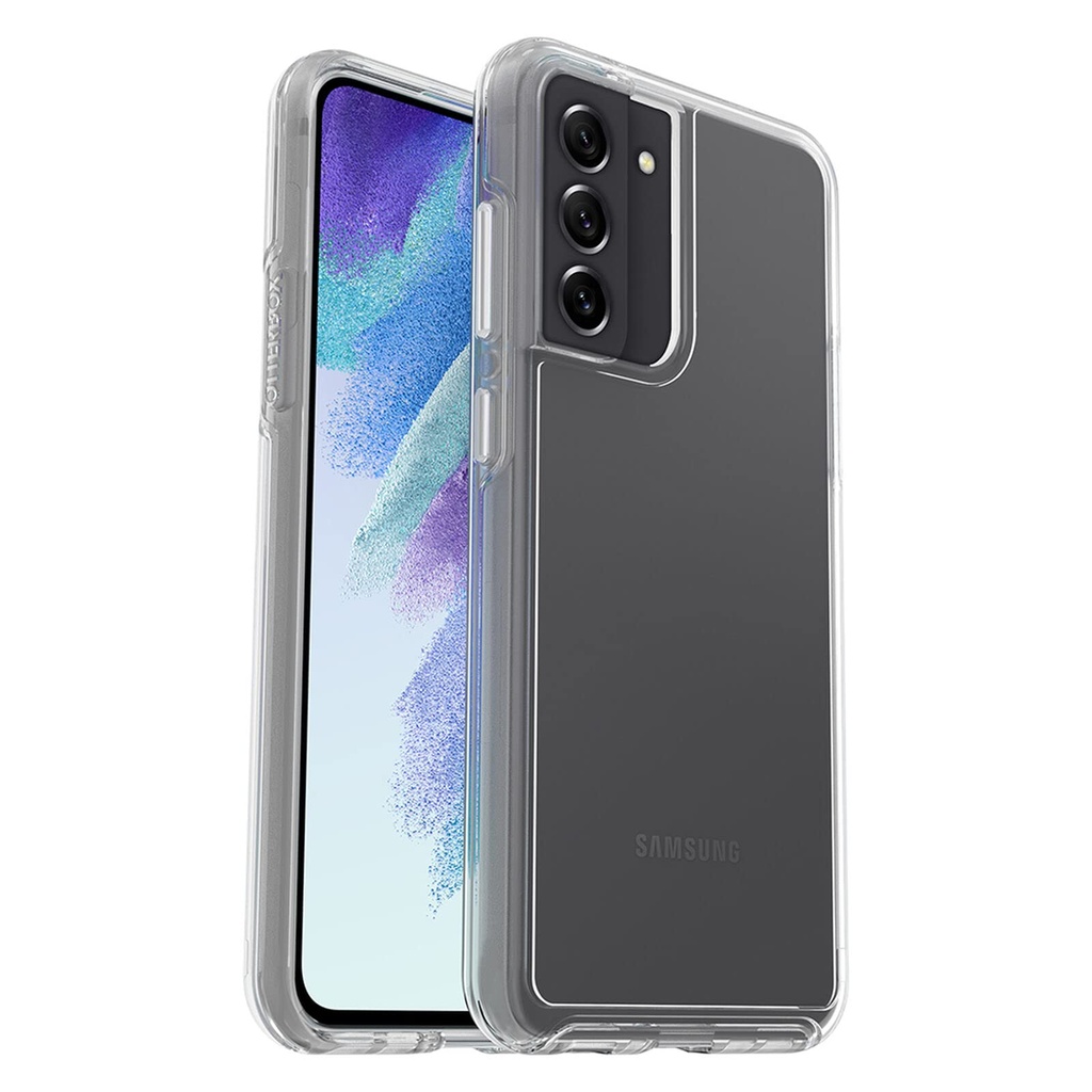 Otterbox Galaxy S21 Fe 5g (Only) Symmetry Series Case - Clear, Ultra-Sleek, Wireless Charging Compatible, Raised Edges Protect Camera & Screen