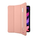 Laut - Huex Folio Case Compatible With Ipad Air 10.9-Inch (2020) | Built-In Apple Pencil Holder | Crystal Clear Hard Back Casing | Slim & Ultra-Lightweight • Rose