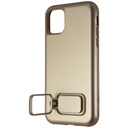 Skech Slim Shockproof Anti-Slip Vortex Hybrid Case With Adjustable Ring Kickstand For Apple Iphone 11 - Iphone Xr, 6.1" [Wireless Charging Compatible] - Champagne Gold