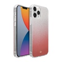 Laut - Ombre Sparkle Case Compatible With Iphone 12 Pro Max | Glitter Gradient Effect | 4ft./1.2m Impact Protection | Crystal Clear Frame • Peach