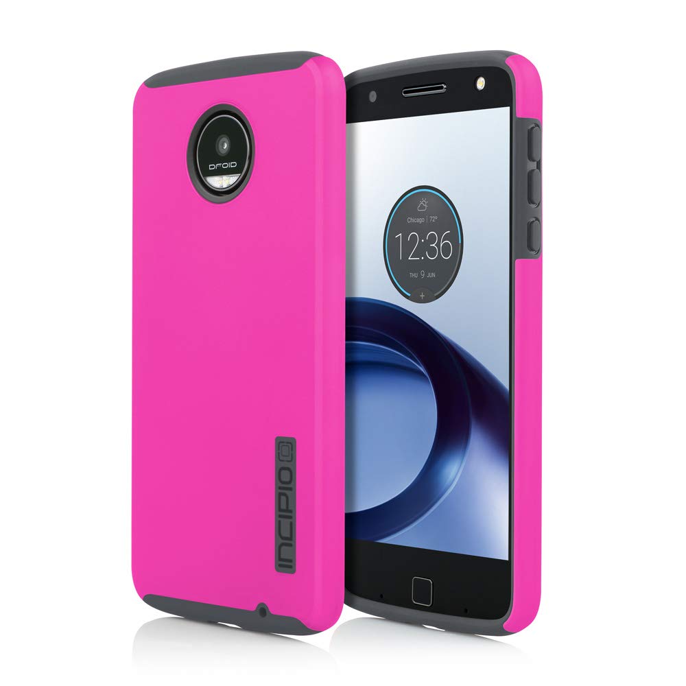 Incipio Motorola Moto Z Dualpro Case - Pink And Gray