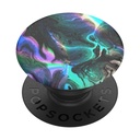 Popsockets Adhesive Phone Grip, Holder, Phone Stand, Rainbow - Oil Agate