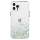 Case-Mate - Twinkle Ombre - Case For Iphone 12 And Iphone 12 Pro (5g) - 10 Ft Drop Protection - 6.1 Inch - Confetti Crystal Clear