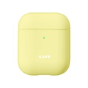 Laut - Huex Pastels For Airpods 2 And 1 Charging Case | Silky Rubber Finish | Ultra Lightweight | Front Led Visible (Sherbet)