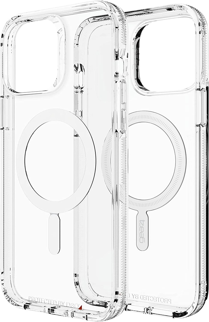 Gear4 Case For Iphone 13 Pro Clear Compatible With Magsafe Slim & Lightweight Military-Grade 13 Ft Impact Protection