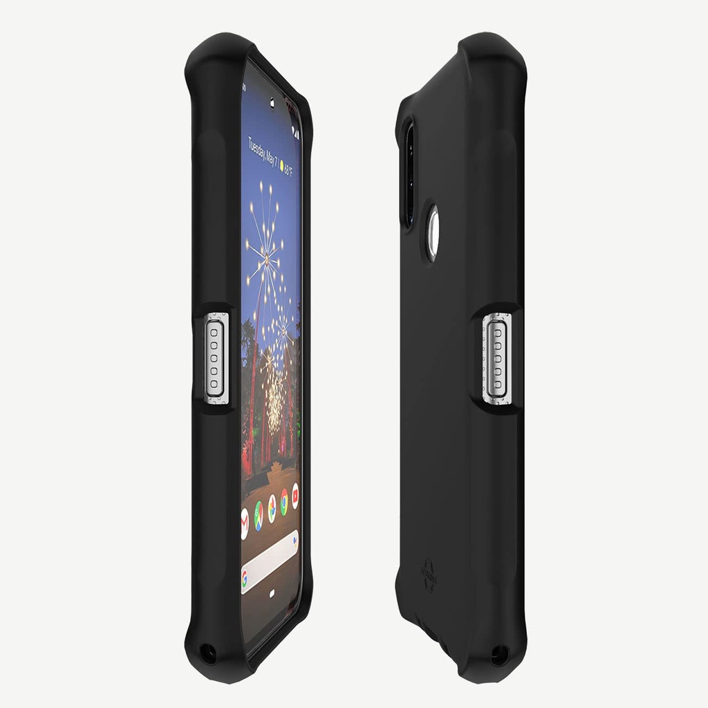 Itskins Spectrum // Clear For Kyocera Durasport 5g, Protective Phone Case, Anti-Yellowing, Shockproof Cover, And Military Grade Phone Case - Transparent