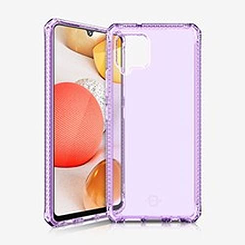 ITSKINS SPECTRUM CLEAR PROTECTIVE PHONE CASE FOR SAMSUNG GALAXY A42 5G (USA VERS) - LIGHT PURPLE