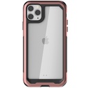 Ghostek Atomic Slim Pink Phone Case Iphone 11 Clear Protective Covers With Lightweight Aluminum Metal Bumper Premium Shock-Absorbent Drop Protection Designed For 2019 Apple Iphone 11 (6.1 Inch) (Pink)