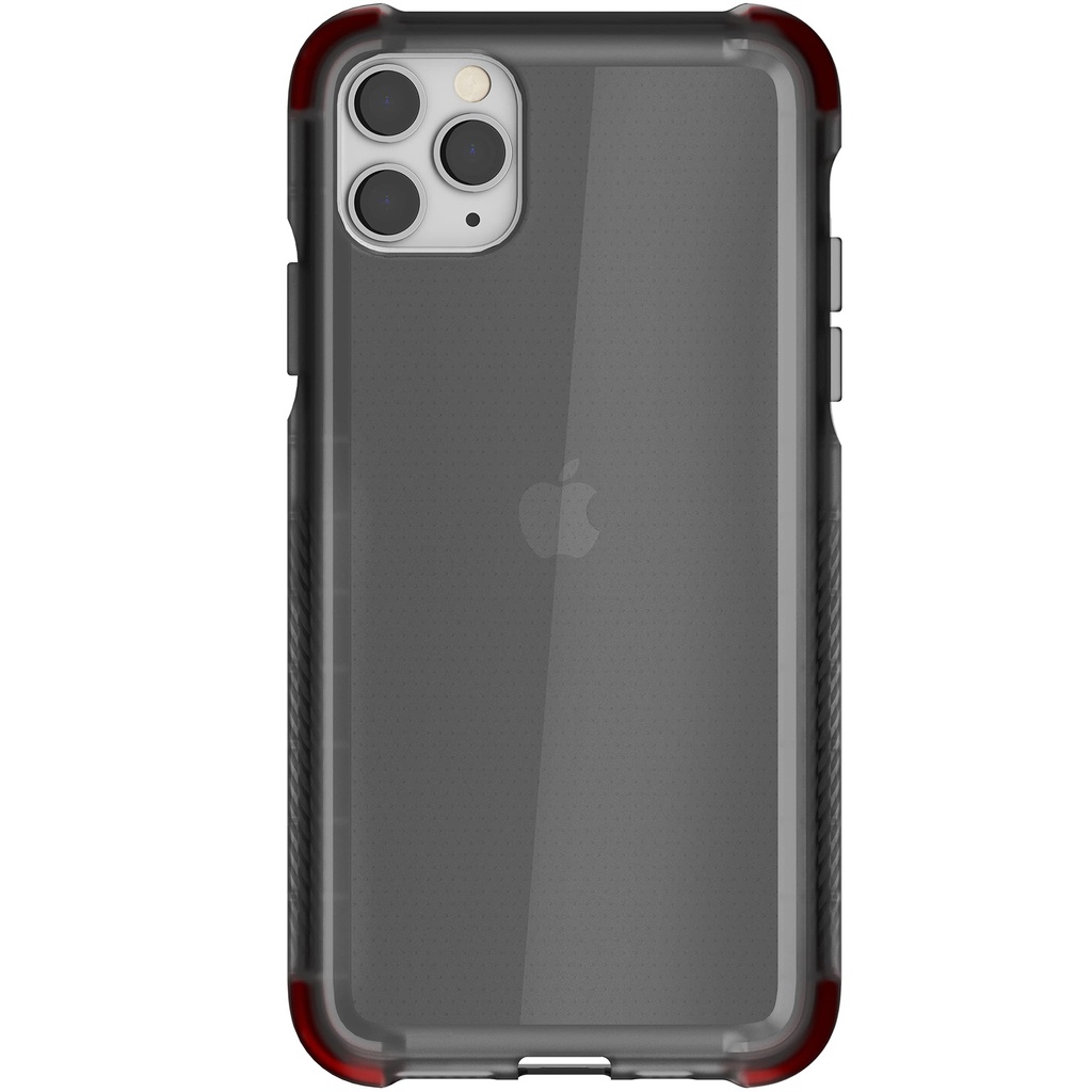 Ghostek Covert 3 Designed For Apple Iphone 11 Pro Clear Bumper Phone Cover Ultra Thin Slim Fit Silicone With Shockproof Heavy Duty Protection & Anti-Slip Grip - Smoke