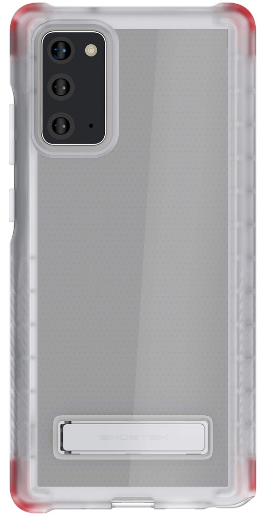 Ghostek Covert Galaxy Note 20 Clear Case With Kickstand And Secure Hand Grip Bumper Super Thin Slim Fit Design And Wireless Charging Compatible Cover For 2020 Galaxy Note20 5g (6.7 Inch) - (Clear)