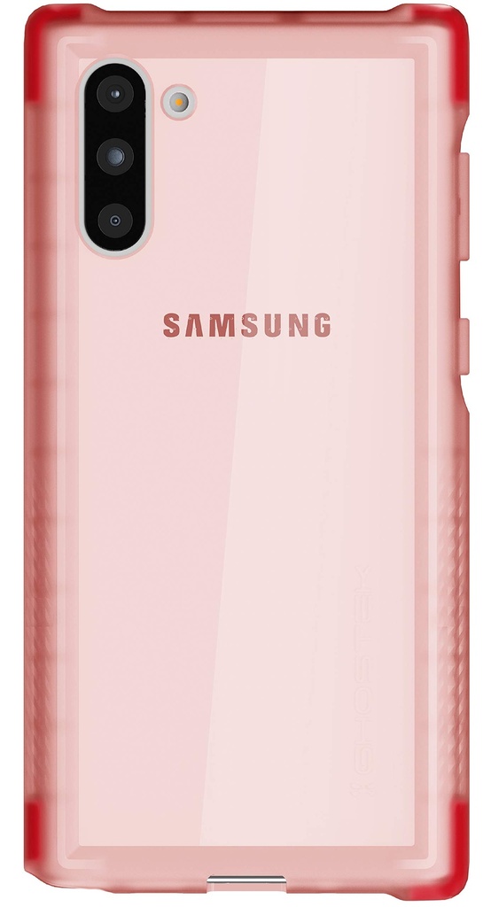 Ghostek Covert Clear Galaxy Note 10 Case With Super Slim Thin Design And Secure Grip Shockproof Heavy Duty Protection And Wireless Charging Compatible For 2019 Galaxy Note10 5g (6.3 Inch) - (Pink)
