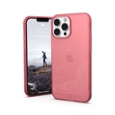 Urban Armor Gear [U] By Uag Designed For Iphone 13 Pro Max Case Red Clay Lucent Slim Fit Lightweight Stylish Transparent Impact Resistant Protective Phone Cover, [6.7 Inch Screen]