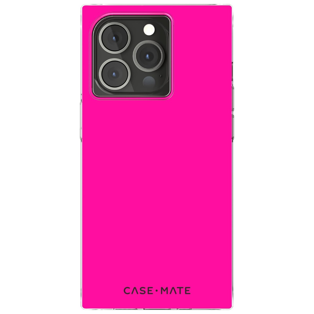 Case-Mate Blox Iphone 14 Pro Case - Neon Watermelon [10ft Drop Protection] [Compatible With Magsafe] Magnetic Cover With Edges For Iphone 14 Pro 6.1", Anti-Scratch, Shockproof, Slim Fit