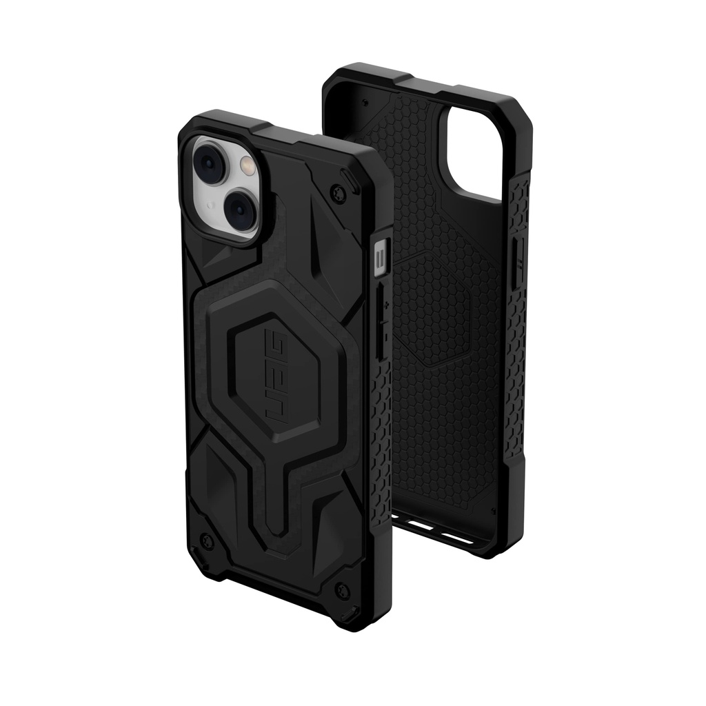 Urban Armor Gear Uag Designed For Iphone 14 Plus Case Black 6.7" Monarch Pro Built-In Magnet Compatible With Magsafe Charging Rugged Shockproof Dropproof Premium Protective Cover