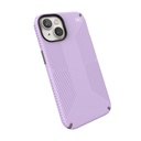 Speck Iphone 14 & Iphone 13 Case - Drop Protection, Scratch Resistant, Dual Layer Slim Phone Case For 6.1 Inch Iphones 14 - Built For Magsafe - Presidio2 Grip - Spring Purple/Cloudy Grey/White