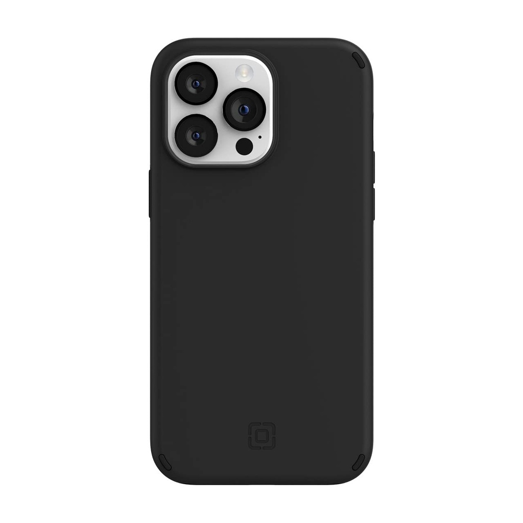 Incipio Duo Case For Iphone 14 Pro Max (6.7") – Magsafe & Wireless Charging Compatible, Slim Dual-Layer Protective Case With 12ft Drop Protection, Shock-Absorbing, Scratch-Resistant Cover - Black