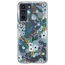 Rifle Paper Co. Samsung Galaxy S21 Fe 5g Case Cover - 10ft Drop Protection With Wireless Charging - Fashionable 6.4' Cute Phone Case For Samsung S21 Fe - Anti Scratch, Slim Fit - Garden Party Blue