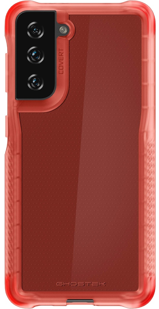 Ghostek Covert Pink Galaxy S21 Case For Women Clear Protective Phone Cover Durable Silicone Shockproof Protection Wireless Charging Compatible Designed For 2021 Samsung S21 5g (6.2inch) (Pink)