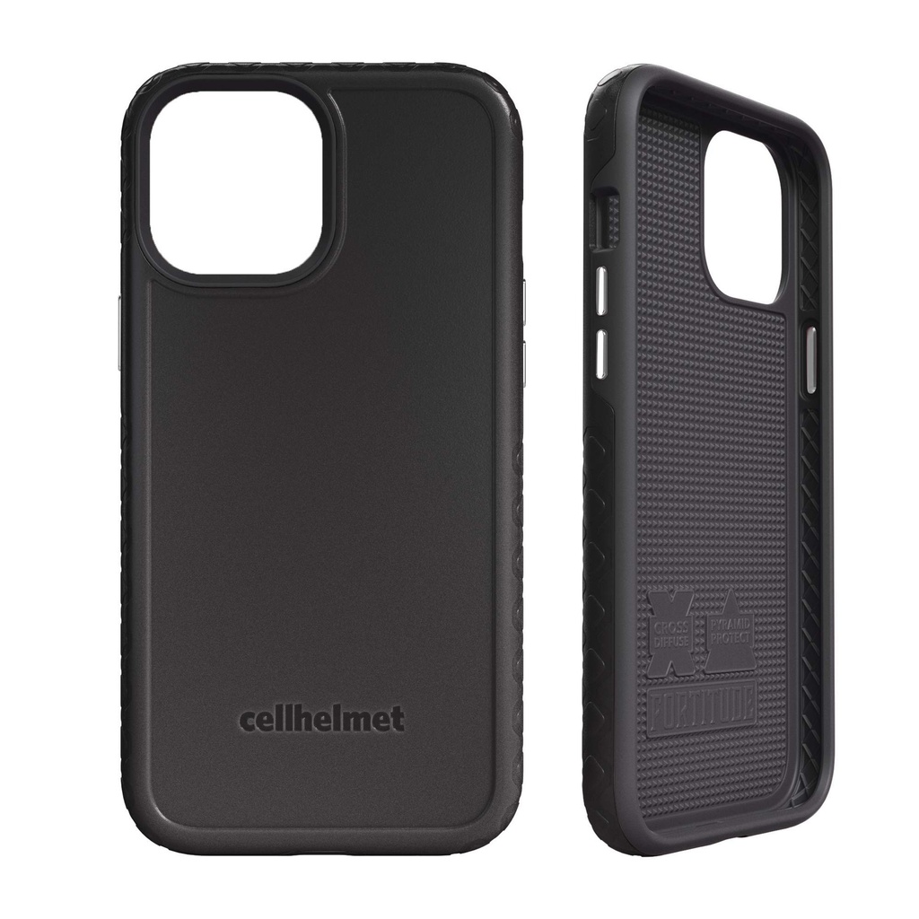 Cellhelmet C-Fort-I6.7-2020-Ob Fortitude Series For Iphone 12 Pro Max (Onyx Black)