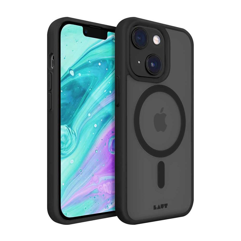 Laut - Huex Protect Case Compatible With Magsafe For Iphone 14 Plus (6.7") - Black
