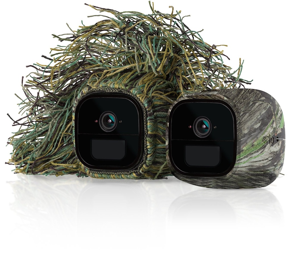 Arlo Accessory - Skins Set Of 2 Ghillie & Mossy Oak | Compatible With Arlo Go Only | (Vma4250)