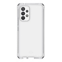 Itskins Spectrum // Clear Protective Phone Case Compatible With Samsung Galaxy A53 5g (Usa Ver), Slim Hybrid Case, Anti-Yellowing, And Heavy Duty Shockproof Cover, Military Phone Case - Transparent