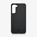 Itskins Hybrid Ballistic Protective Phone Case Compatible With Galaxy S22 5g, Slim Hybrid Case, Anti-Slip, Heavy Duty Shockproof Cover, Military Phone Case | Black